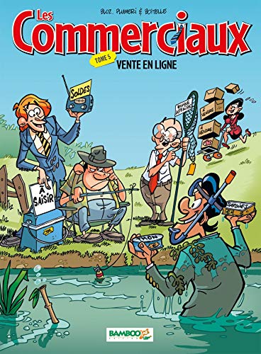 jaquette album Les Commerciaux Tome 5 - Vente En Ligne