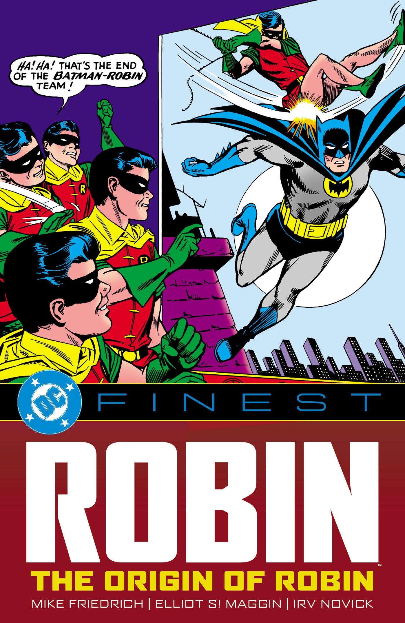 jaquette album DC Finest: Robin: The Origin of Robin