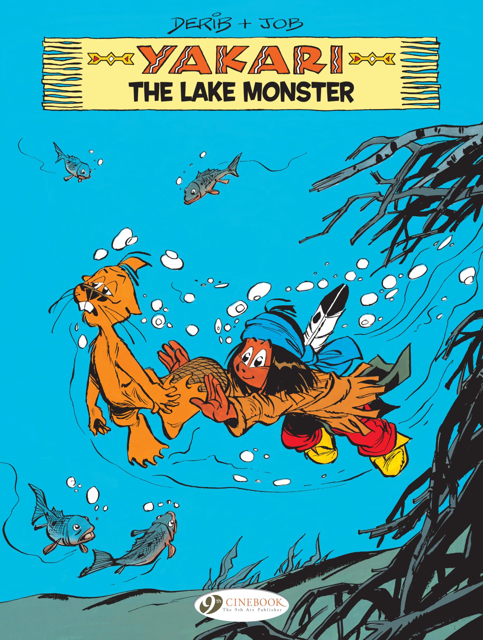 jaquette album Yakari - volume 16 The Lake Monster (16)