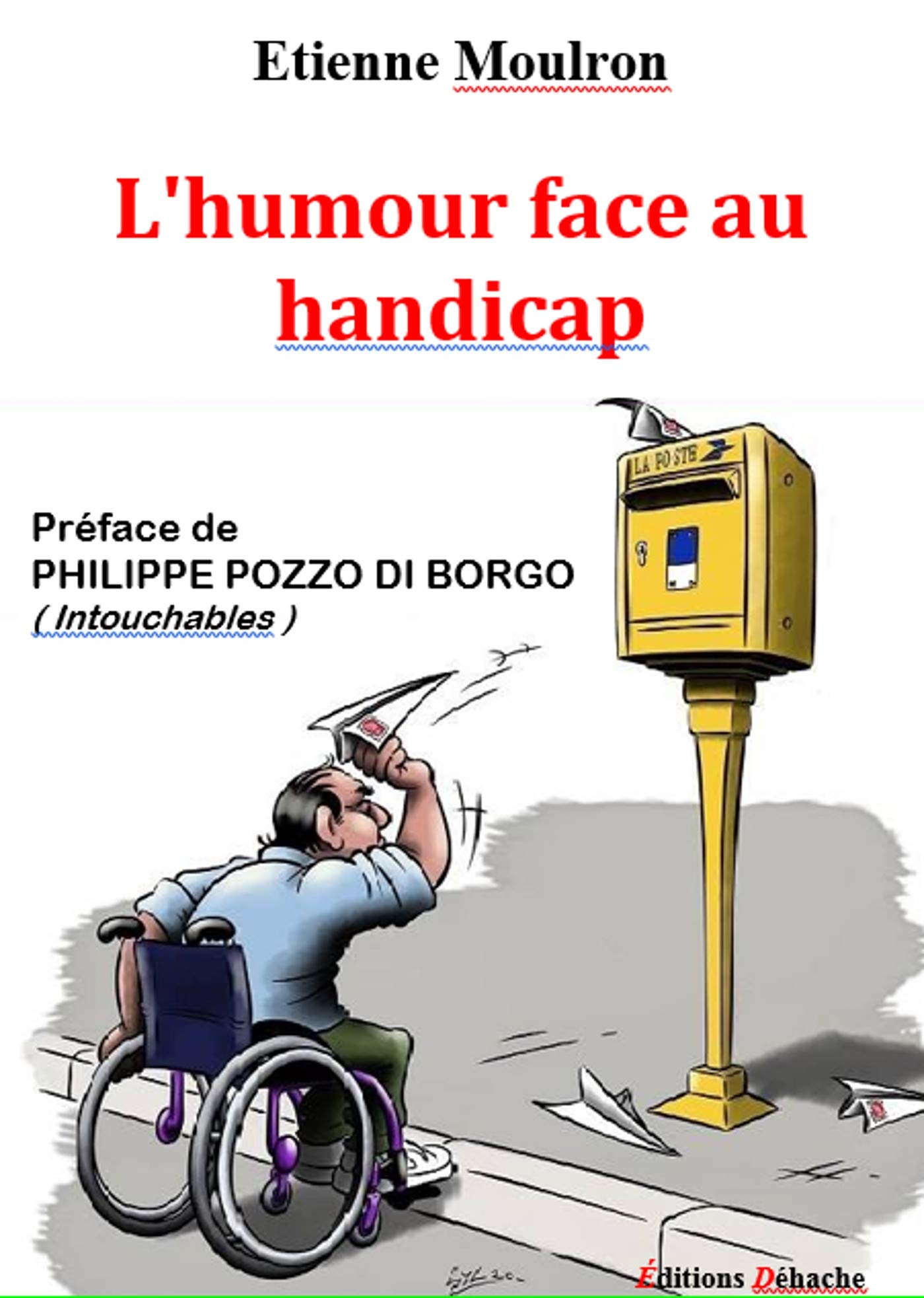 jaquette livre L'handicap face à l'humour