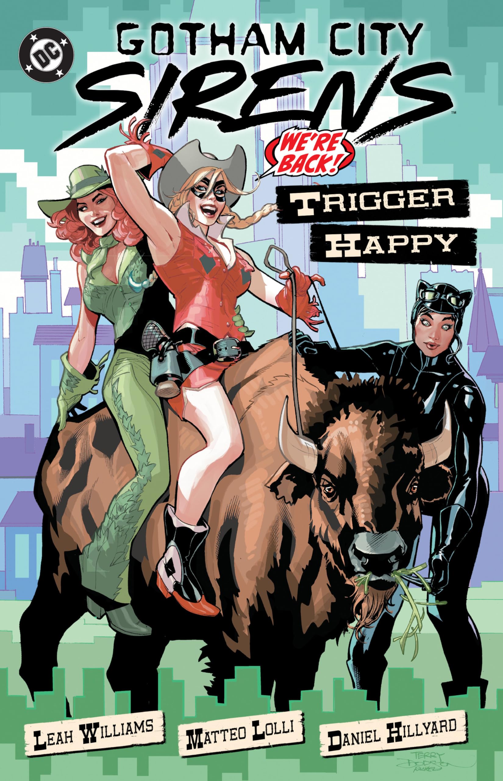 jaquette album Gotham City Sirens: Trigger Happy
