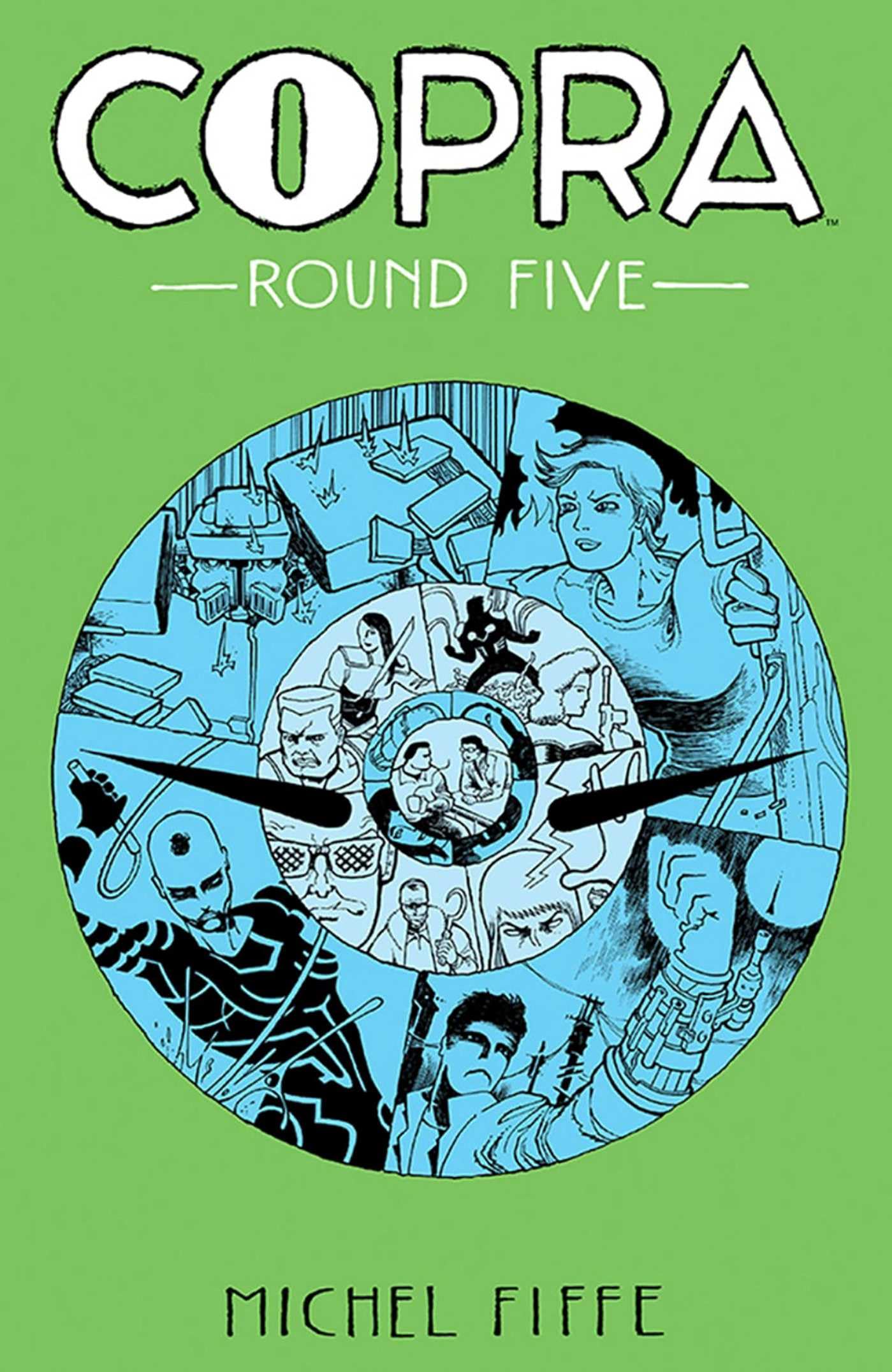 jaquette album Copra Round Five