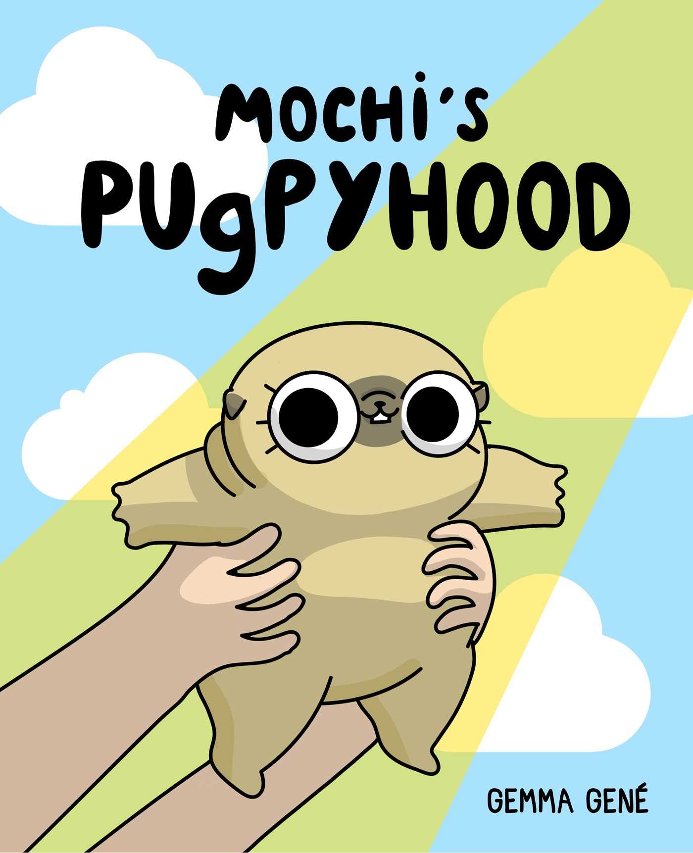 jaquette livre Mochi's Pugpyhood