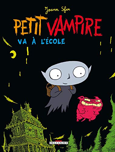 jaquette album Petit Vampire Tome 1 - Petit Vampire Va À L'école