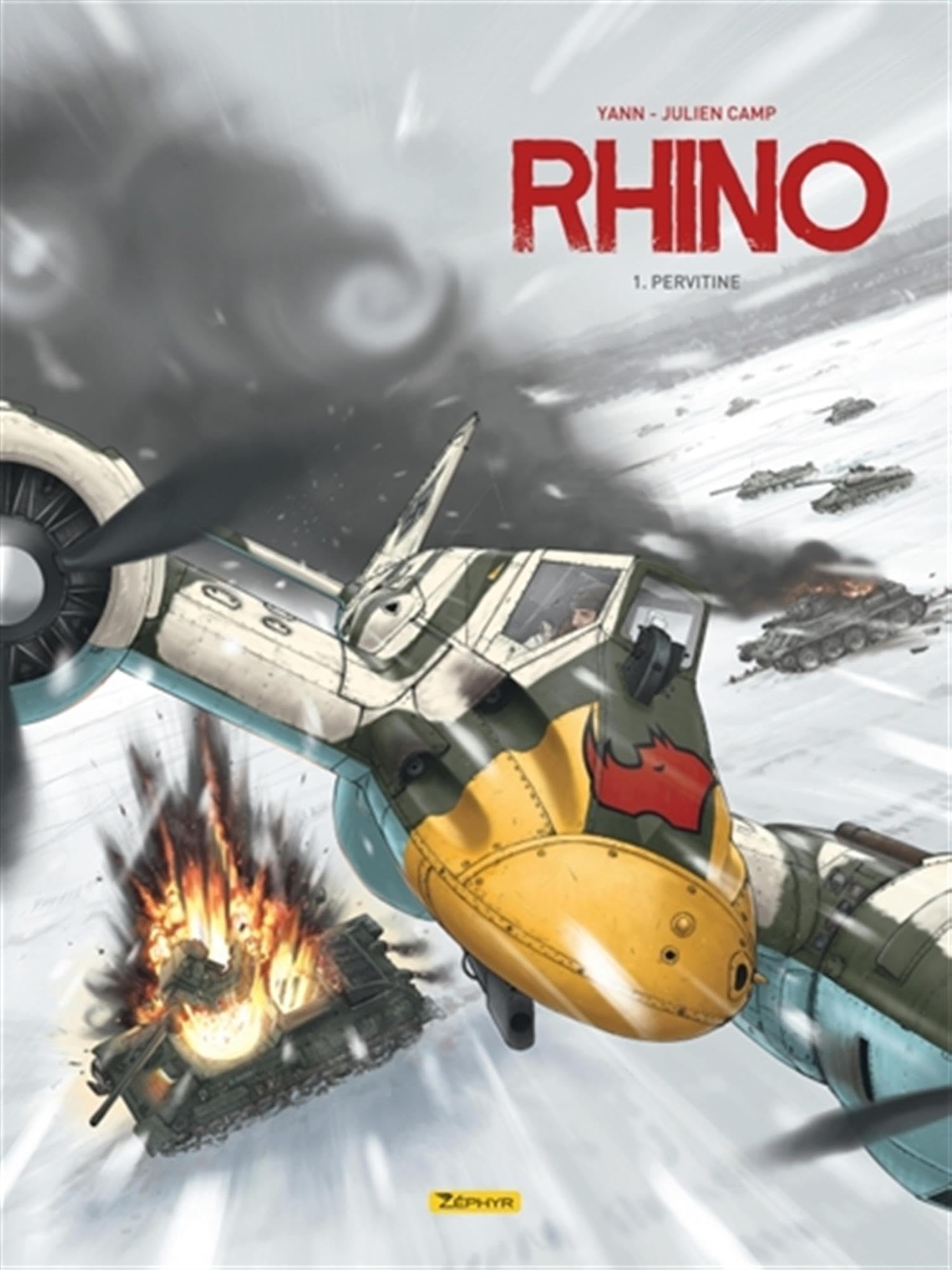 jaquette album Rhino - Tome 1 - Pervitine