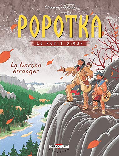 jaquette album Popotka Le Petit Sioux Tome 7 - Le Garçon Étranger