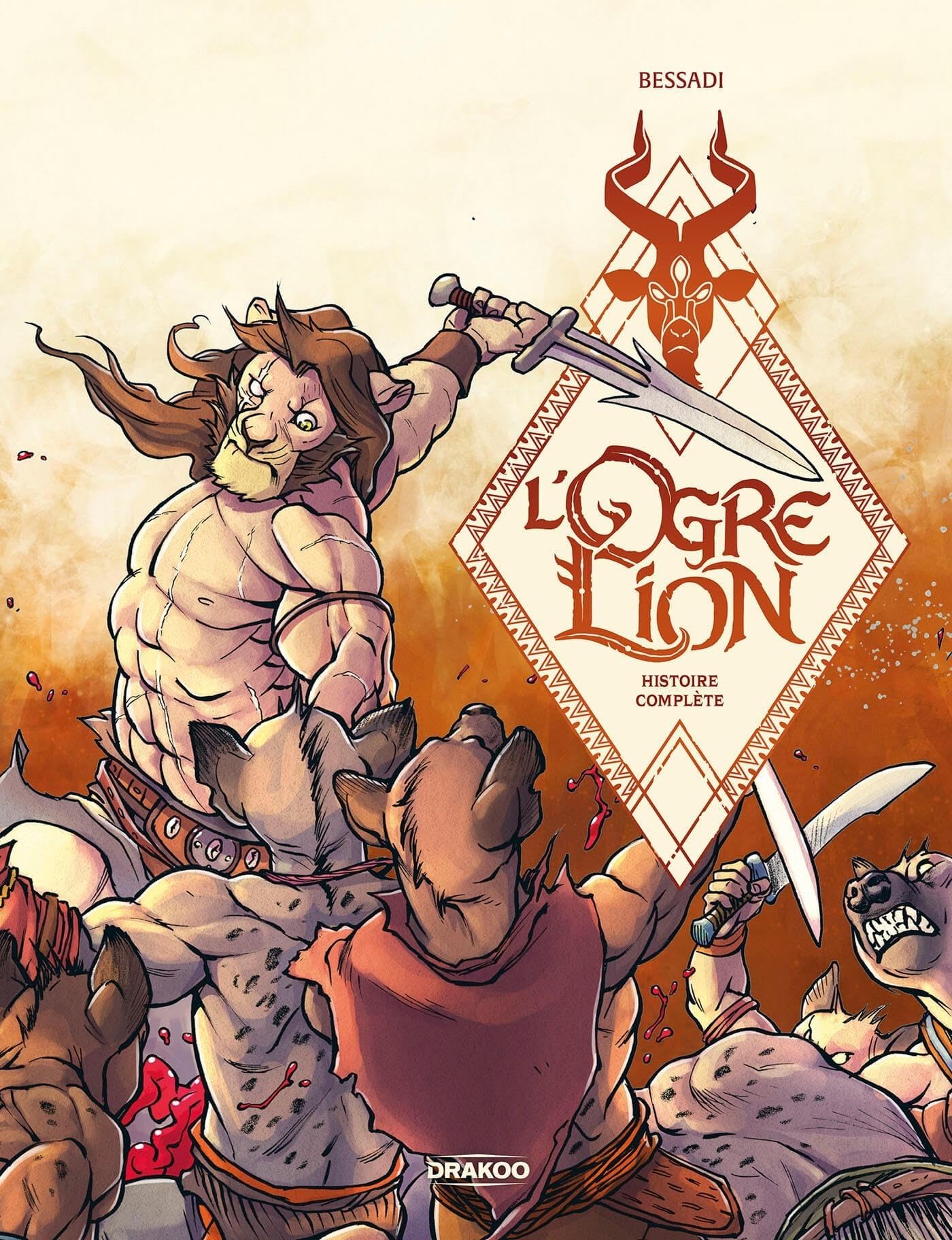 jaquette album L'Ogre Lion écrin vol 01 à vol 03
