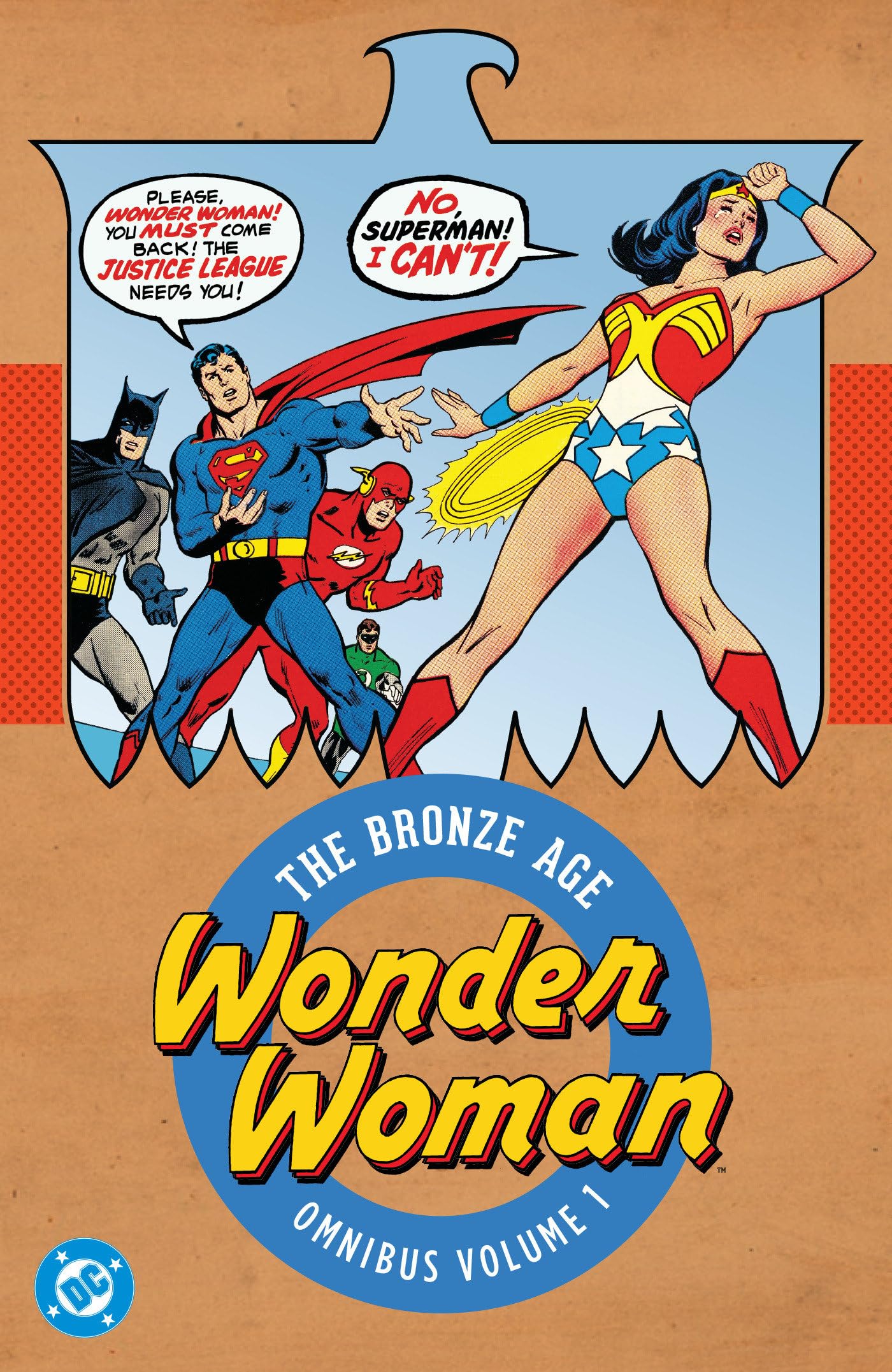 jaquette album Wonder Woman: The Bronze Age Omnibus Vol. 1