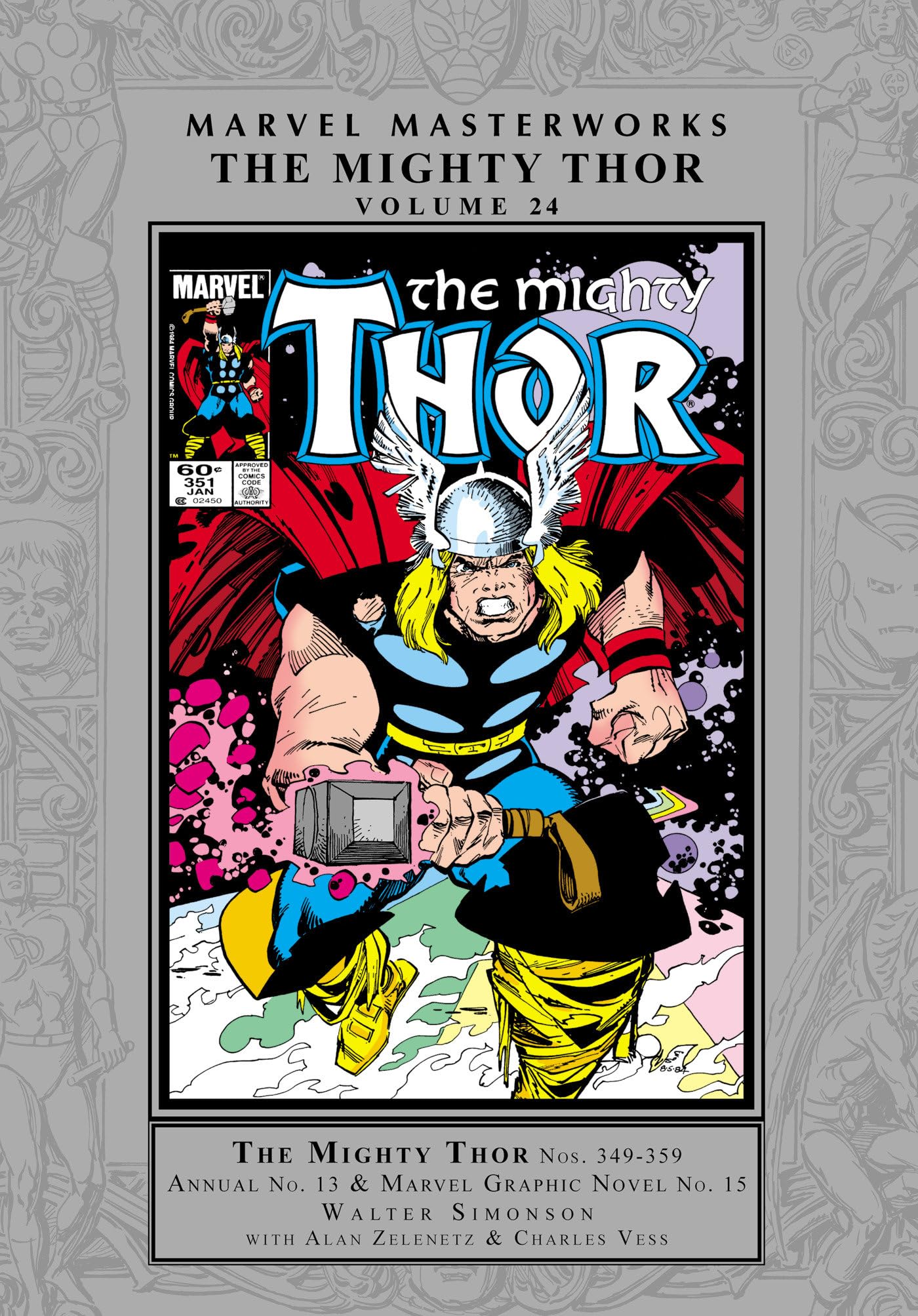 jaquette album Marvel Masterworks: The Mighty Thor Vol. 24