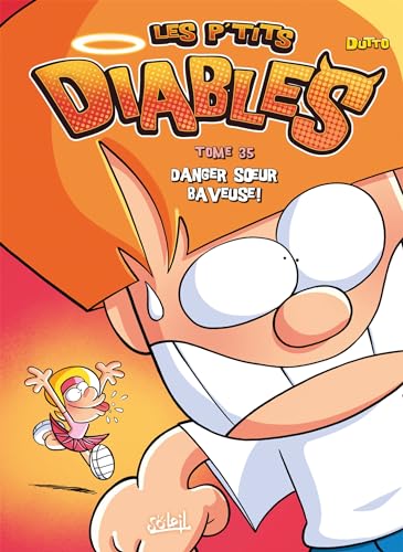 jaquette album Les P'tits Diables Tome 35 - Danger Soeur Baveuse !