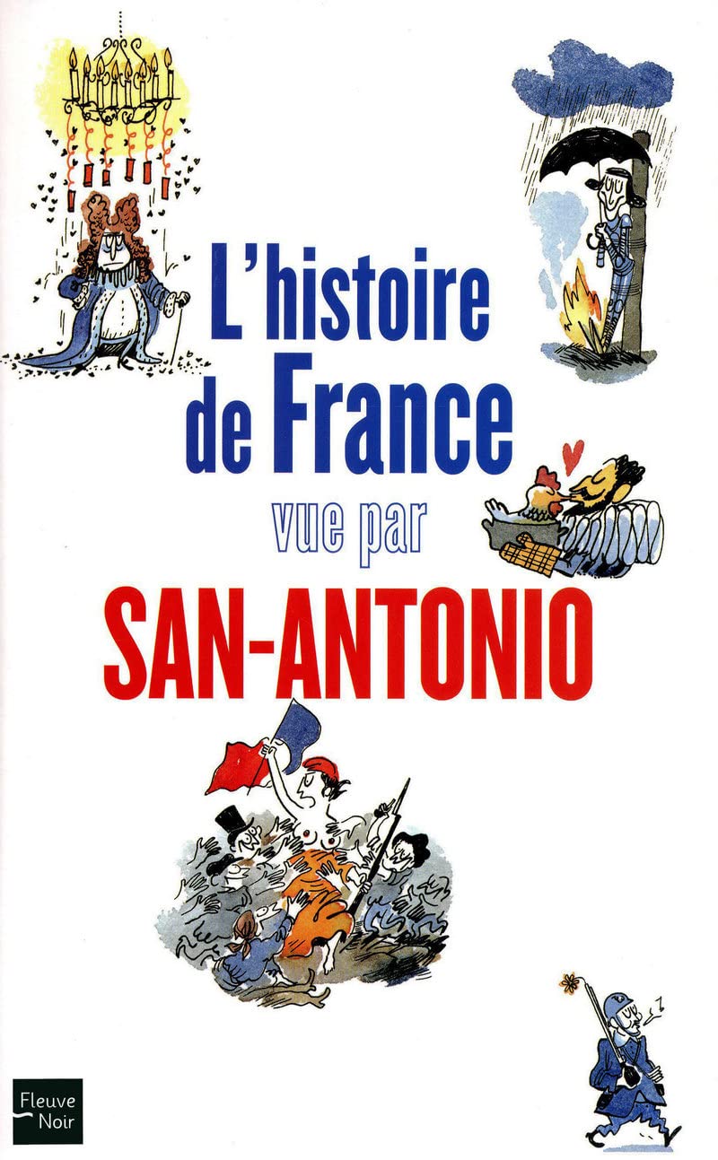 jaquette album L'Histoire de France vue par San-Antonio