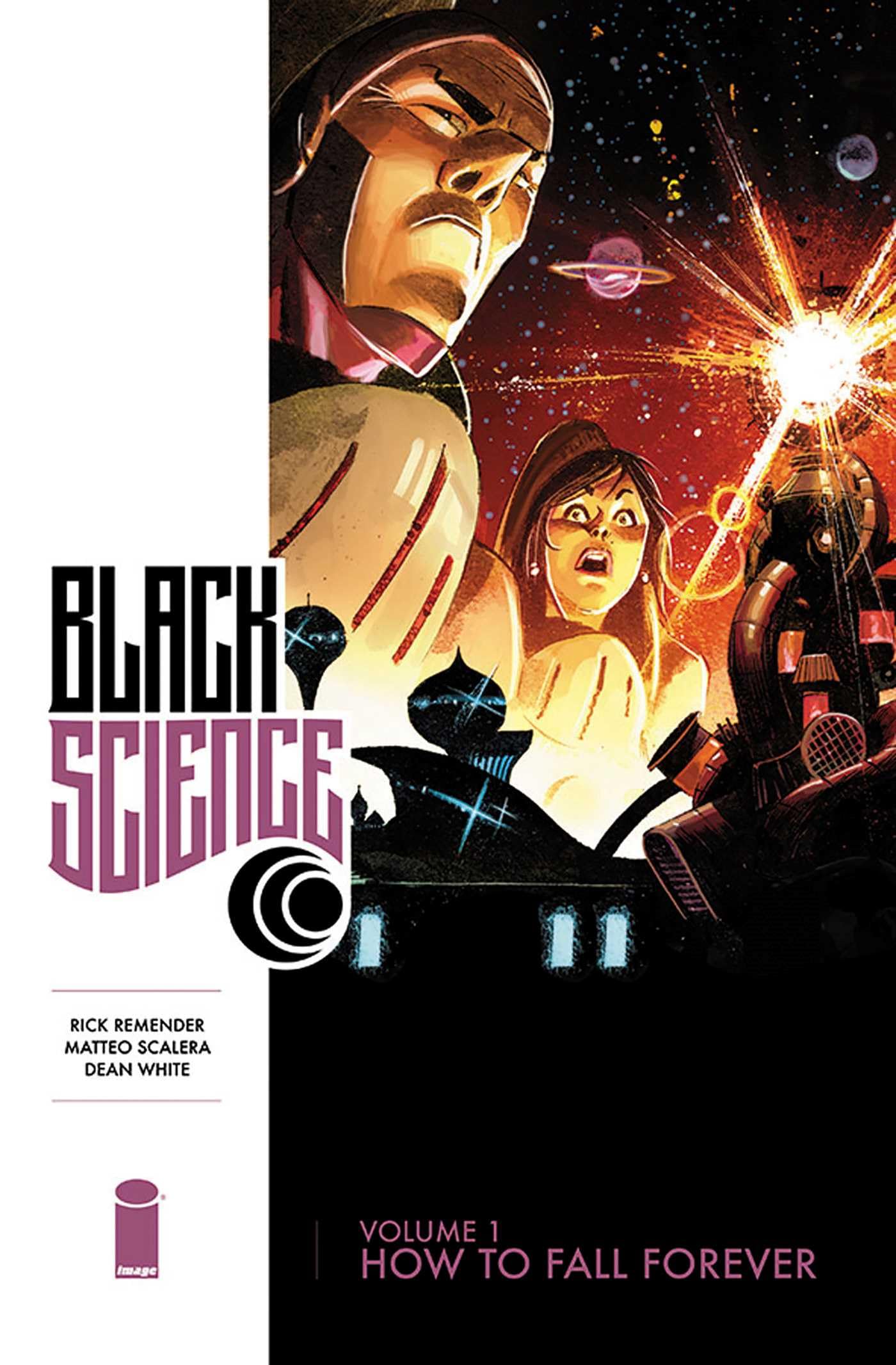 jaquette album Black Science Volume 1: How to Fall Forever-