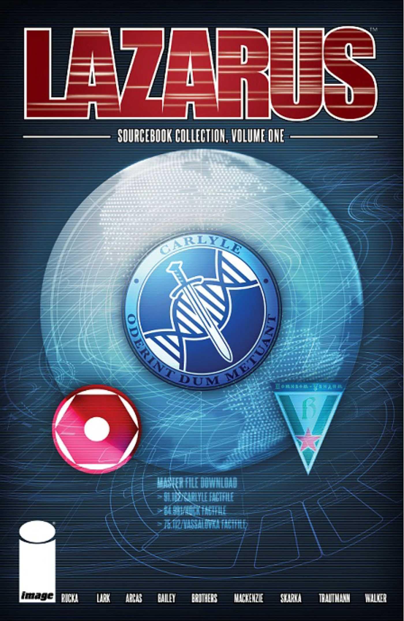 jaquette album Lazarus: Sourcebook Collection Volume 1