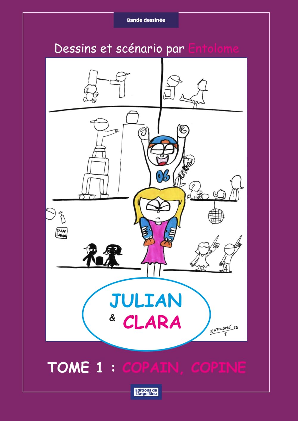 jaquette album Julian & Clara: Tome 1 : copain, copine