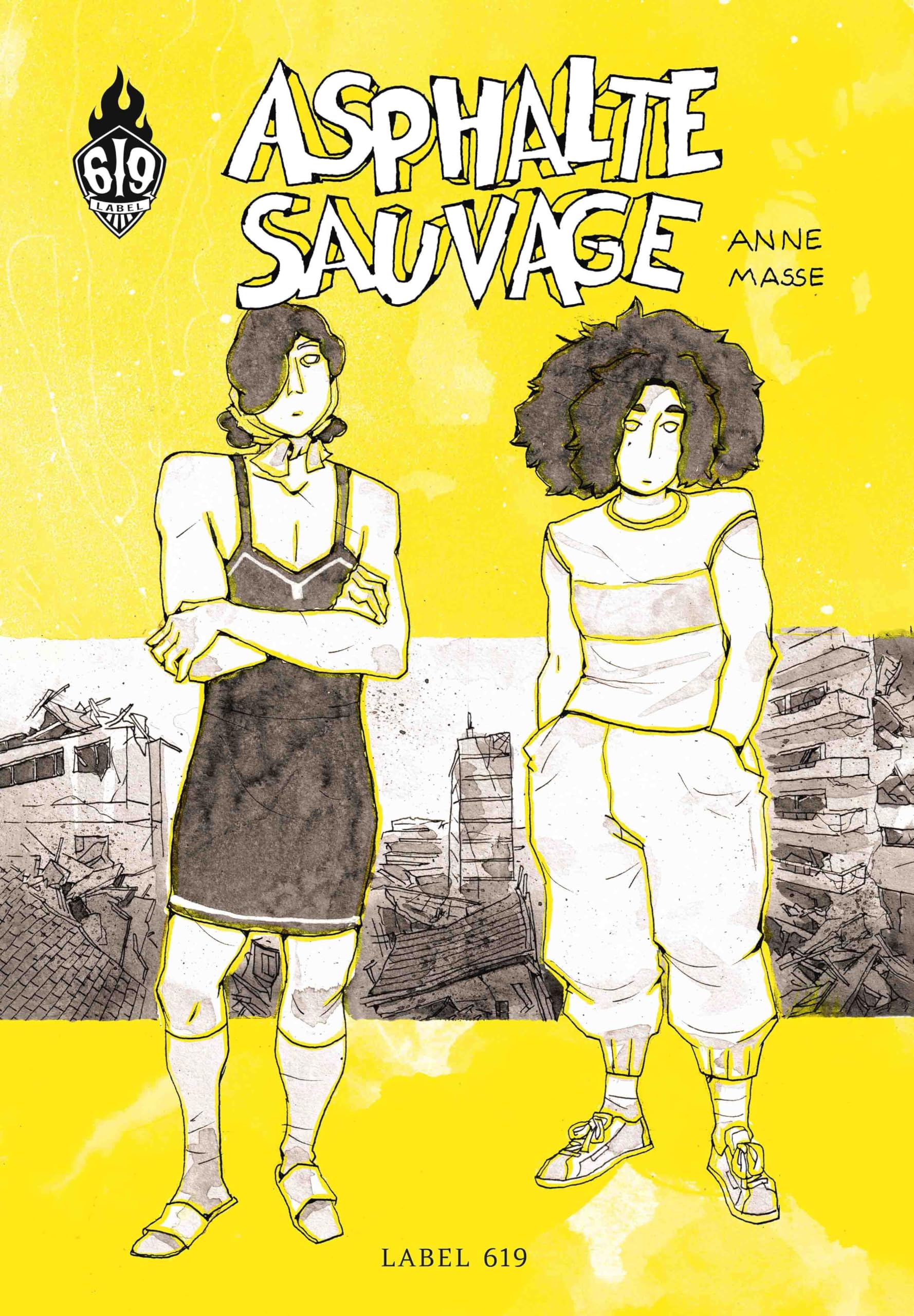 jaquette album Asphalte sauvage