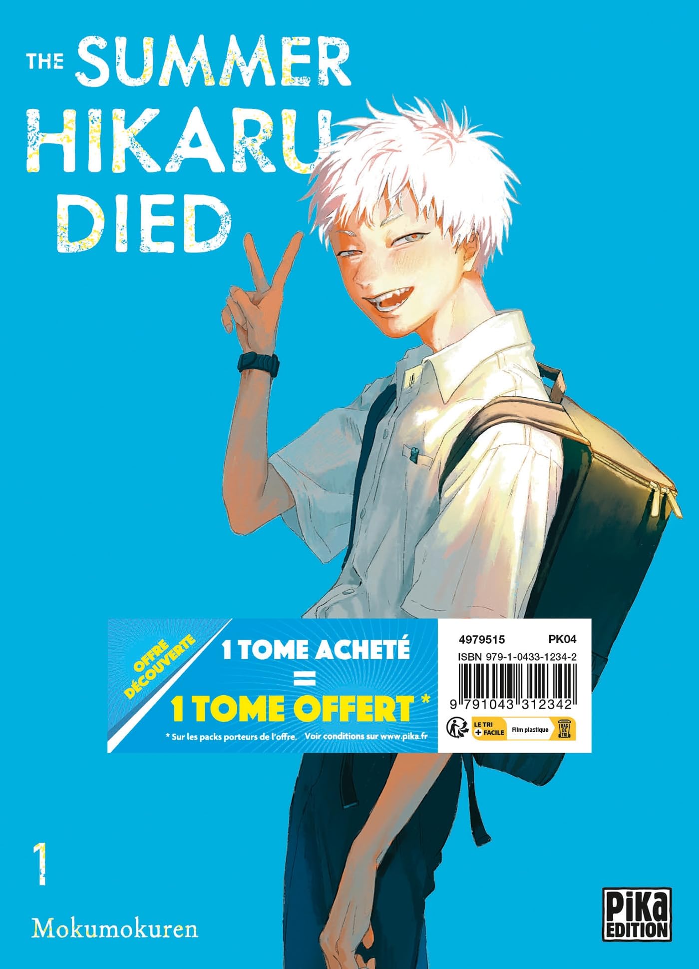 jaquette album The Summer Hikaru Died Pack Offre Découverte T01 et T02