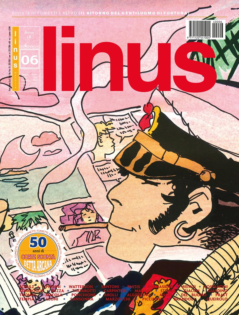 jaquette livre Linus (2024) (Vol. 6)