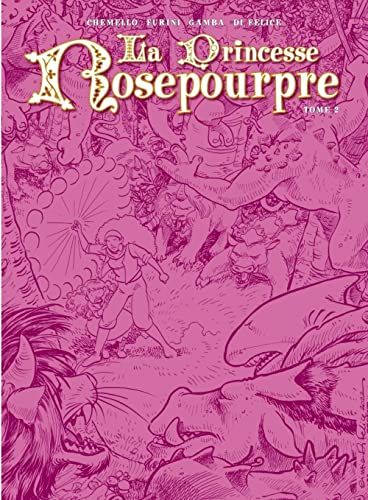 jaquette album La Princesse Rosepourpre Tome 2