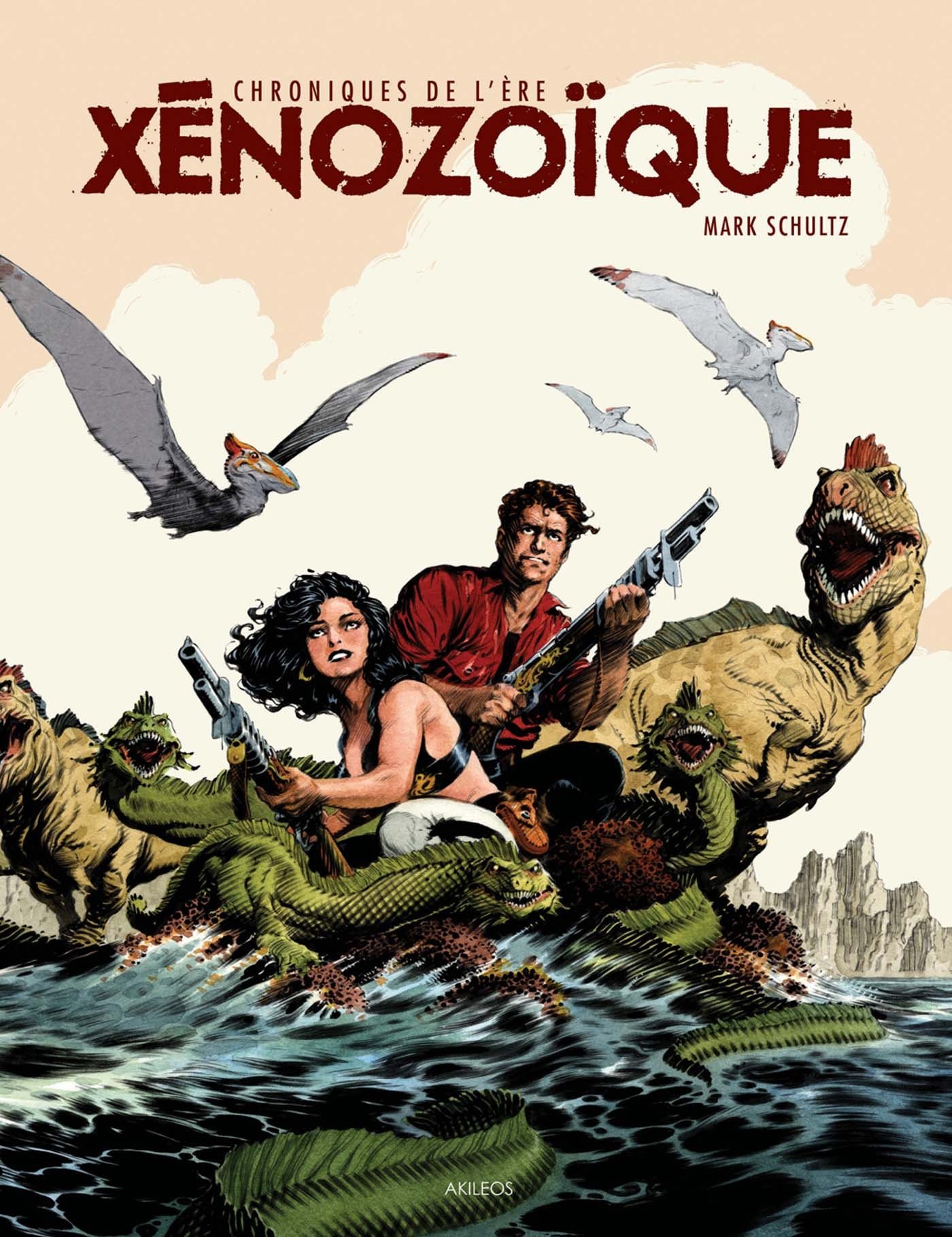 jaquette album Chroniques de l'ére xénozoïque - Intégrale