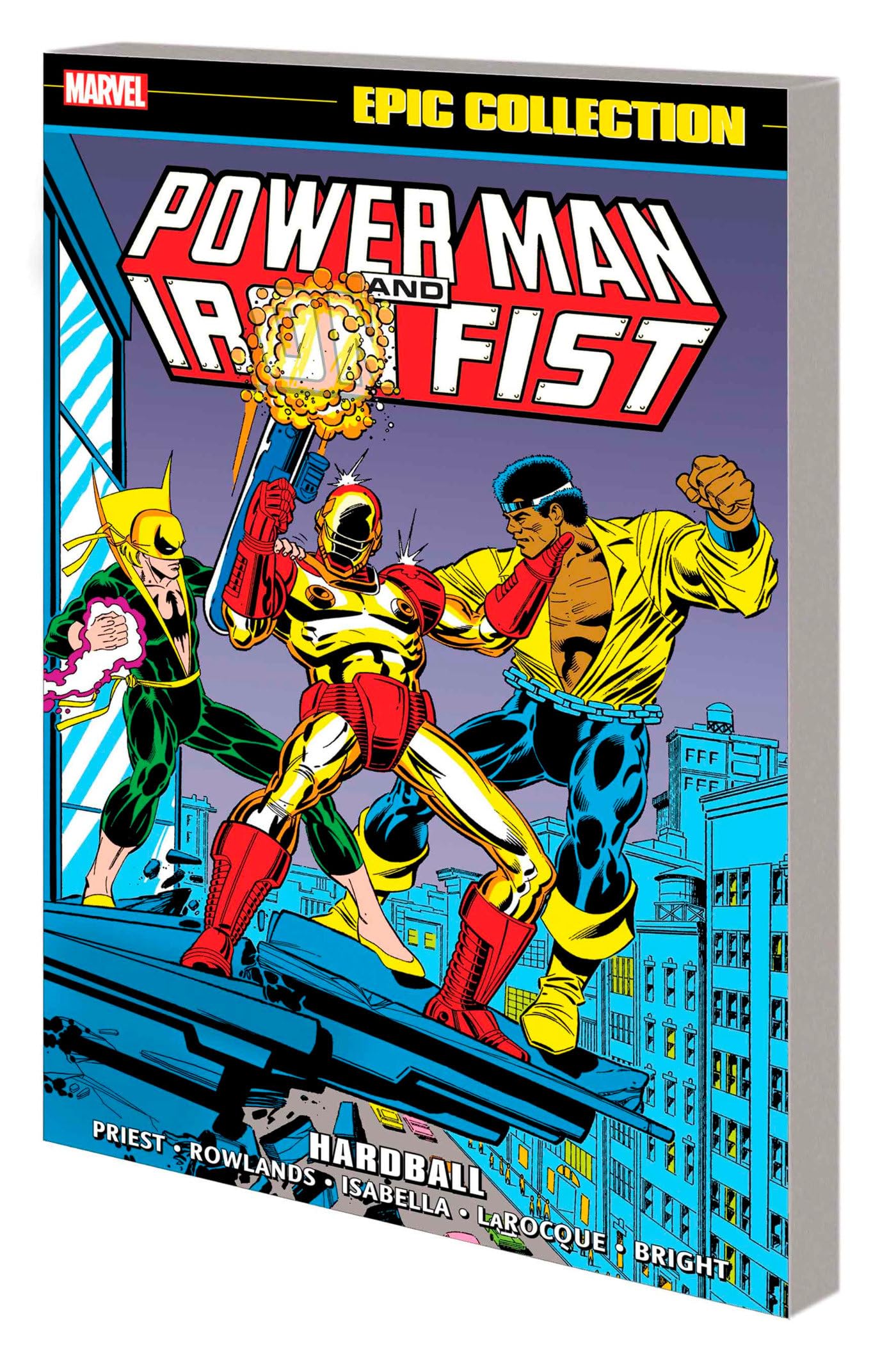 jaquette album Power Man And Iron Fist Epic Collection: Hardball