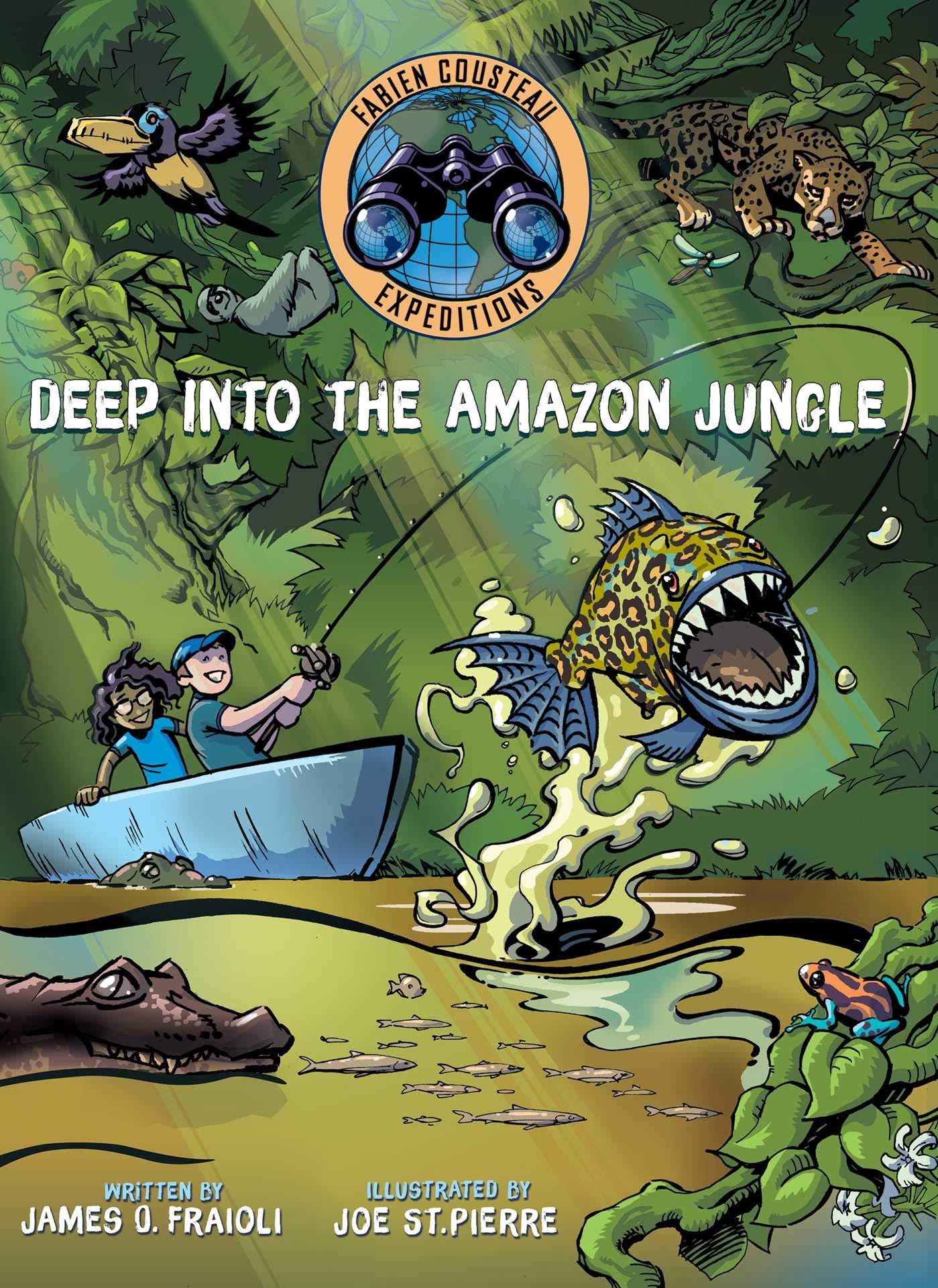 jaquette album Deep into the Amazon Jungle