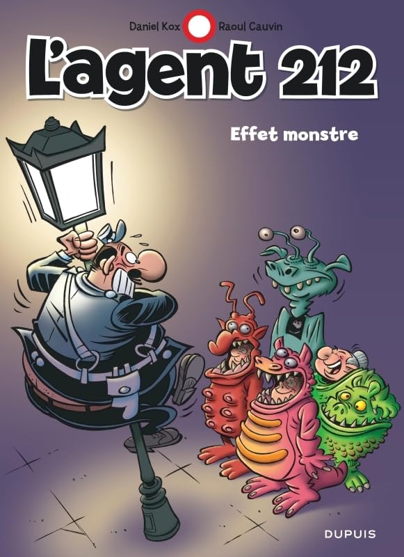jaquette album L'agent 212 Tome 28 - Effet Monstre