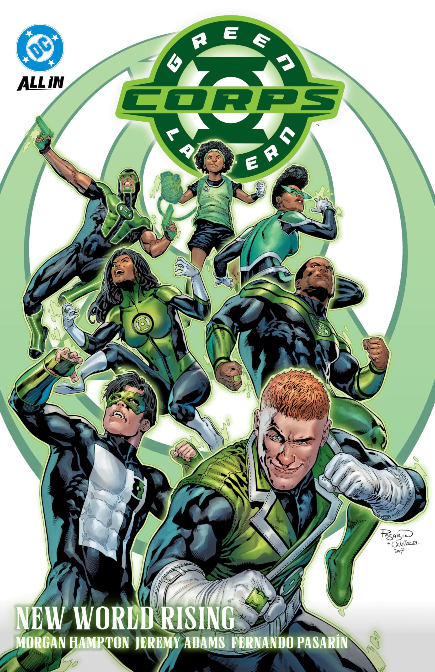 voir fiche du album Green Lantern Corps Vol. 1: New World Rising