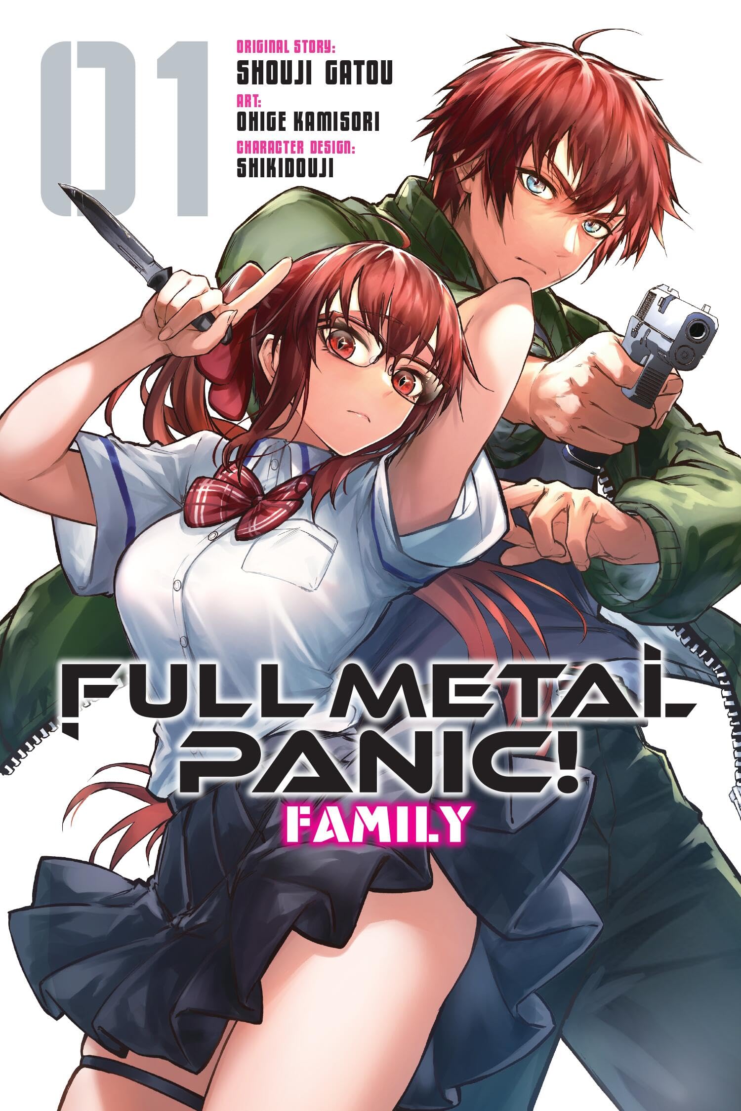 jaquette album Full Metal Panic! Family, Vol. 1