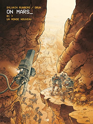 jaquette album On Mars Tome 1 - Un Monde Nouveau