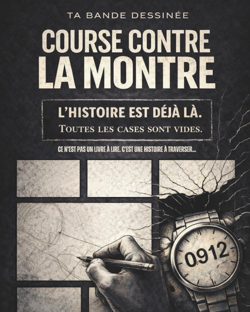 jaquette album COURSE CONTRE LA MONTRE - Tome 1: Une bande dessinée interactive où l’histoire dépend de toi