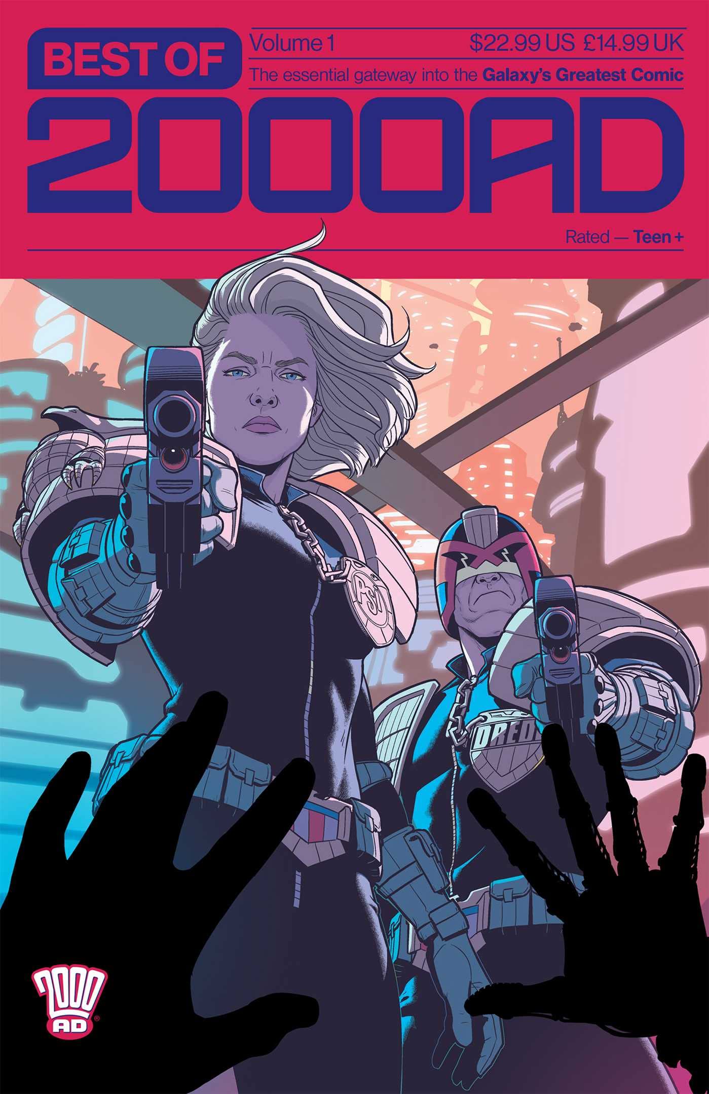 jaquette album Best of 2000 AD Volume 1: The Essential Gateway to the Galaxy's Greatest Comic