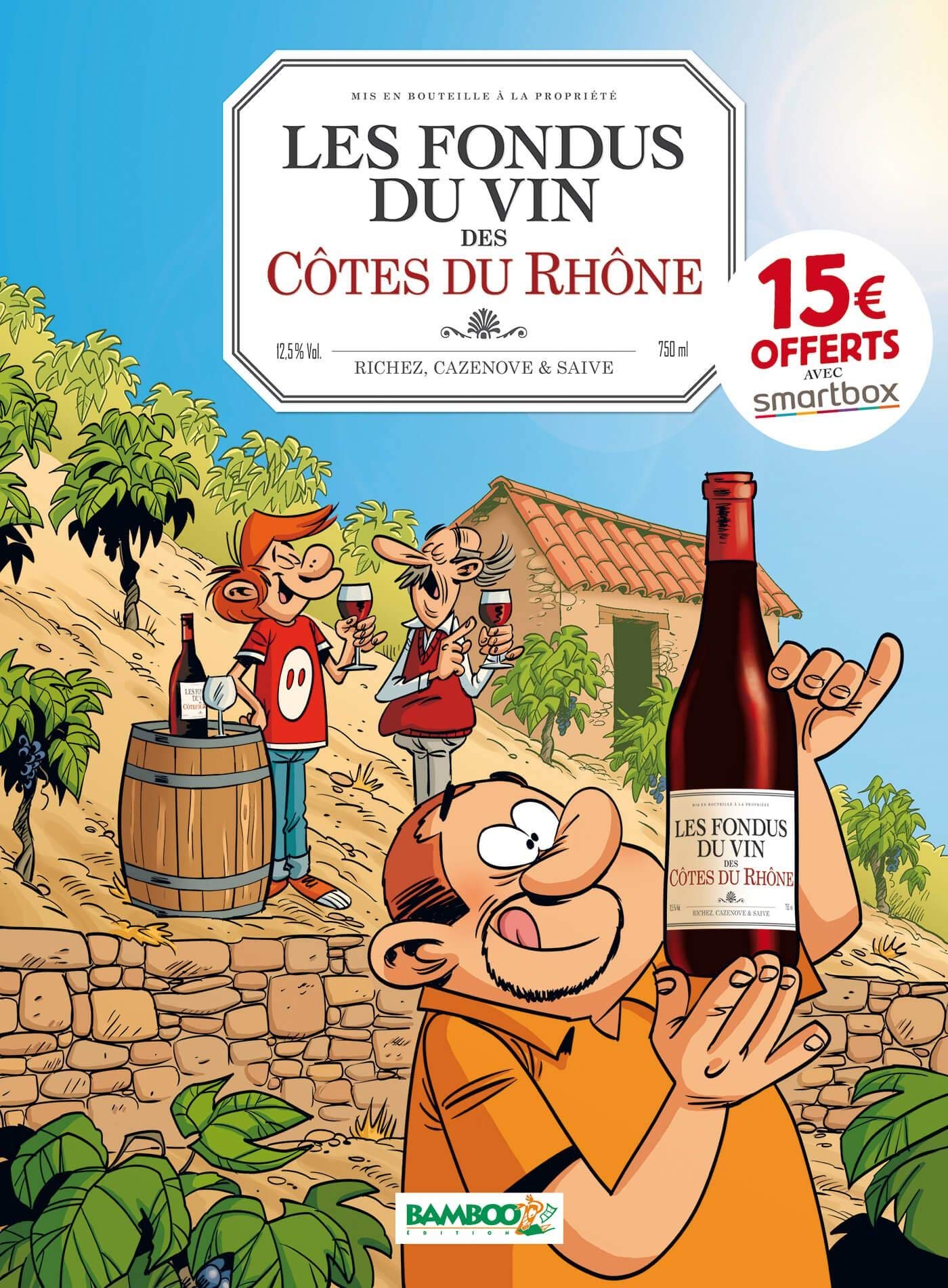 jaquette album Les Fondus du vin : Côtes du Rhône - OP 2021