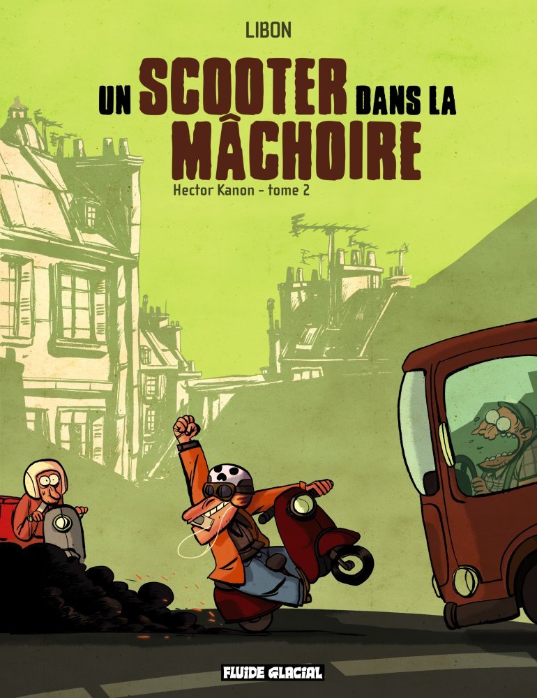 jaquette album Un scooter dans la mâchoire