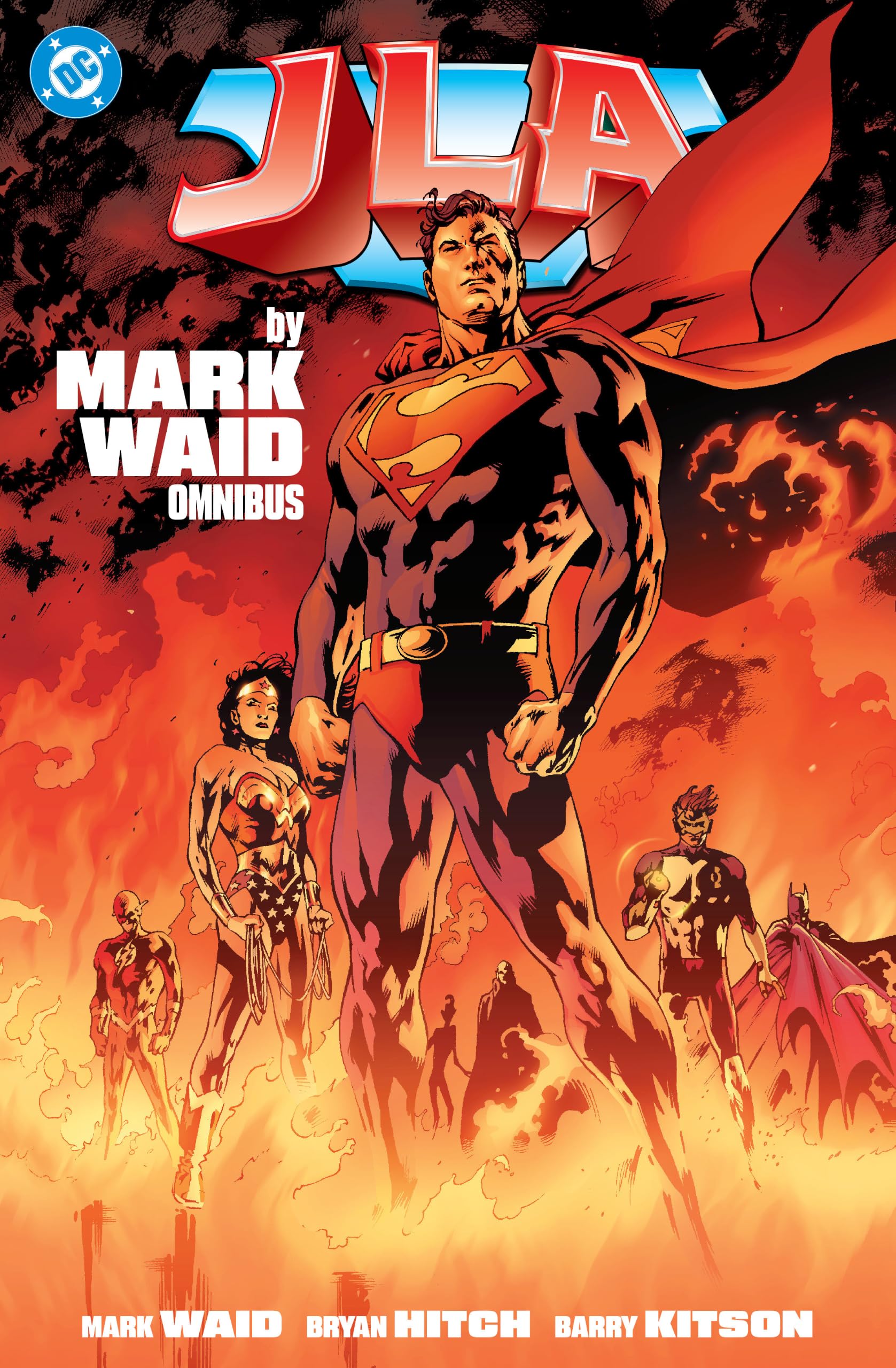jaquette album JLA by Mark Waid Omnibus