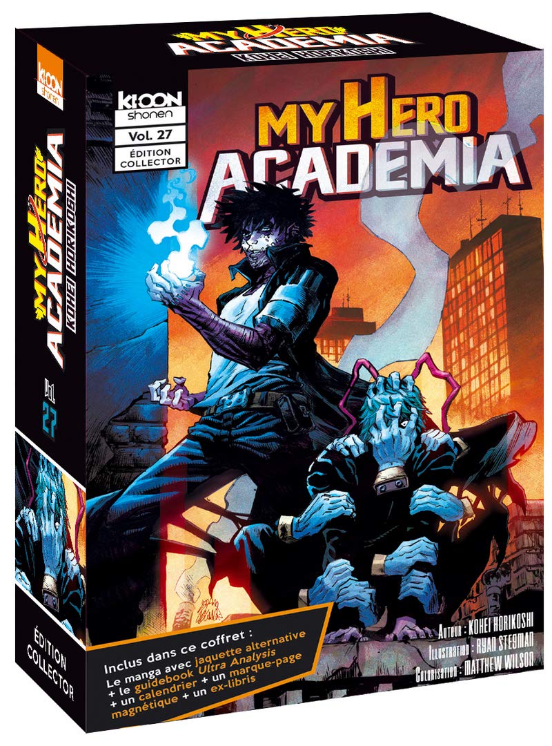 jaquette album My Hero Academia T27 - Edition collector (27)