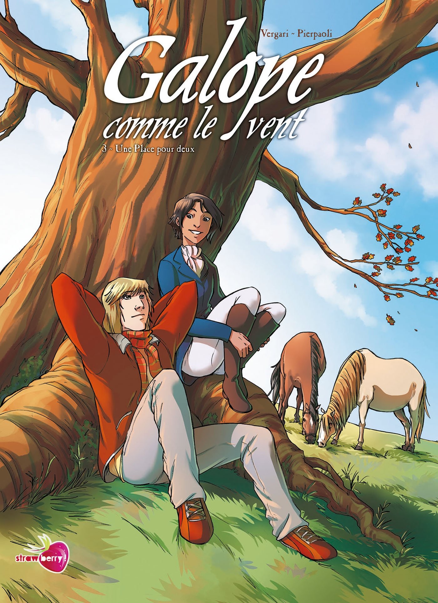jaquette album Galope comme le vent T03: Une place pour deux