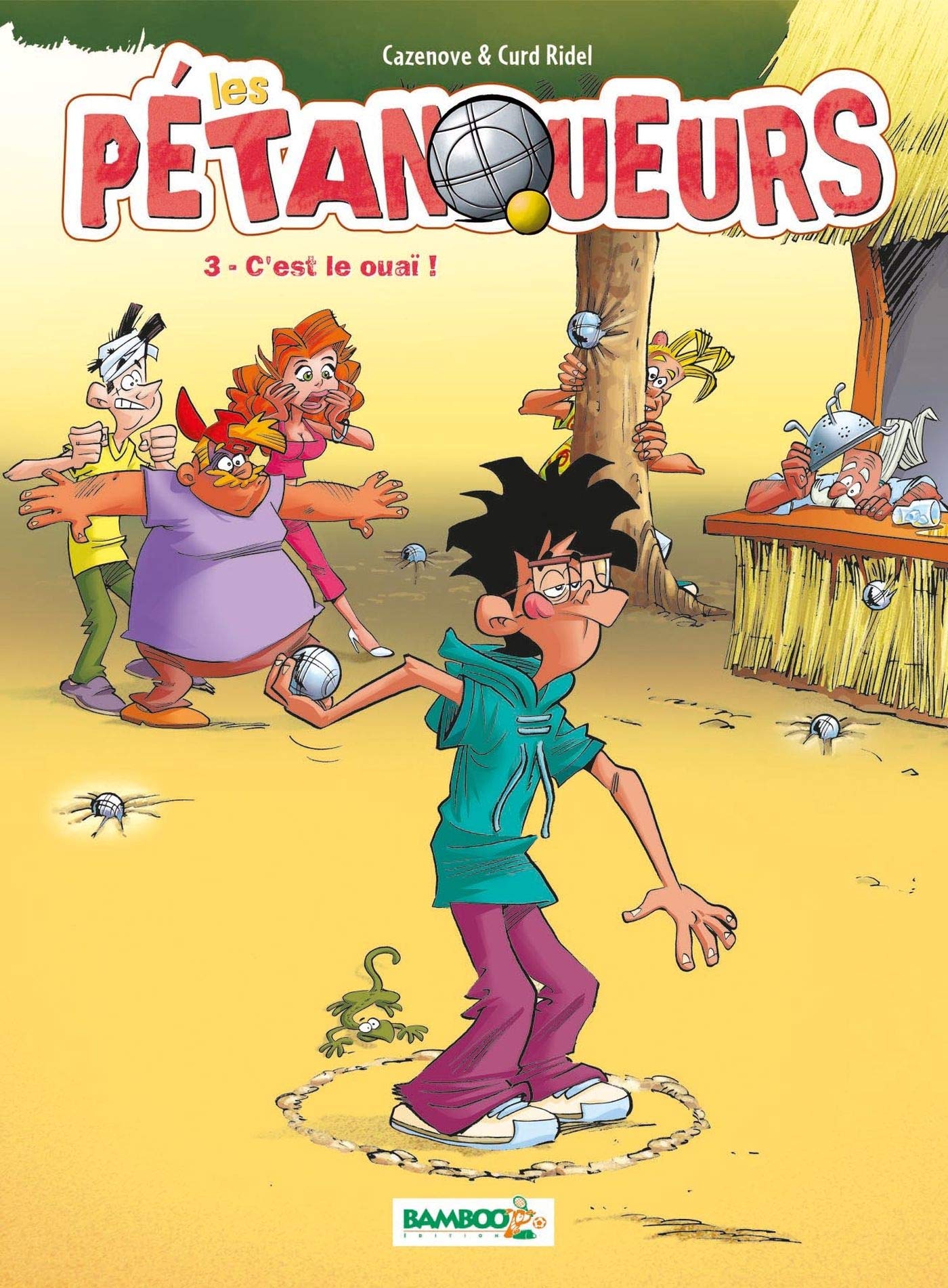 jaquette album Les Pétanqueurs - tome 03: C'est le ouaï !