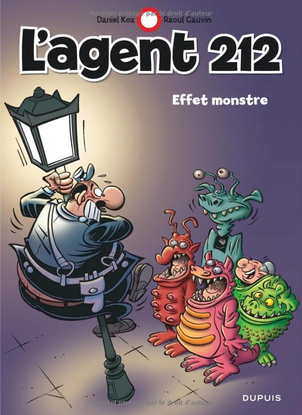 jaquette album L'agent 212 - Tome 28 - Effet monstre
