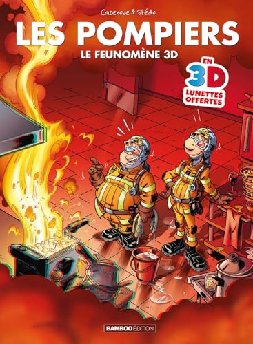 jaquette album Les Pompiers 1 - Les Pompiers : 3d - Le Feunomène 3d
