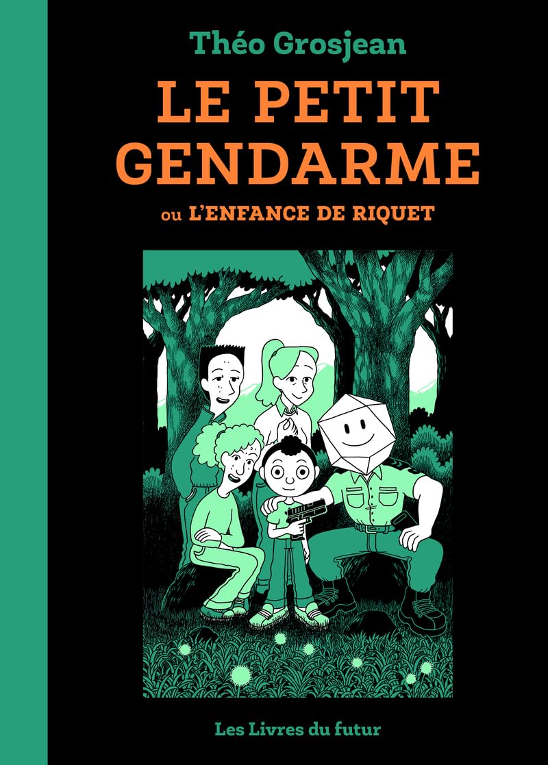 jaquette album Le petit gendarme ou L'enfance de Riquet - Tome 01 (01)