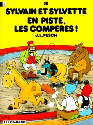 jaquette album Sylvain Et Sylvette Tome 38 - En Piste, Les Compères !