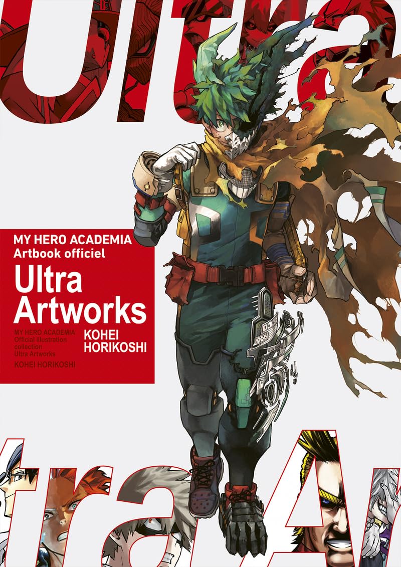 jaquette album My Hero Academia artbook officiel Ultra artworks