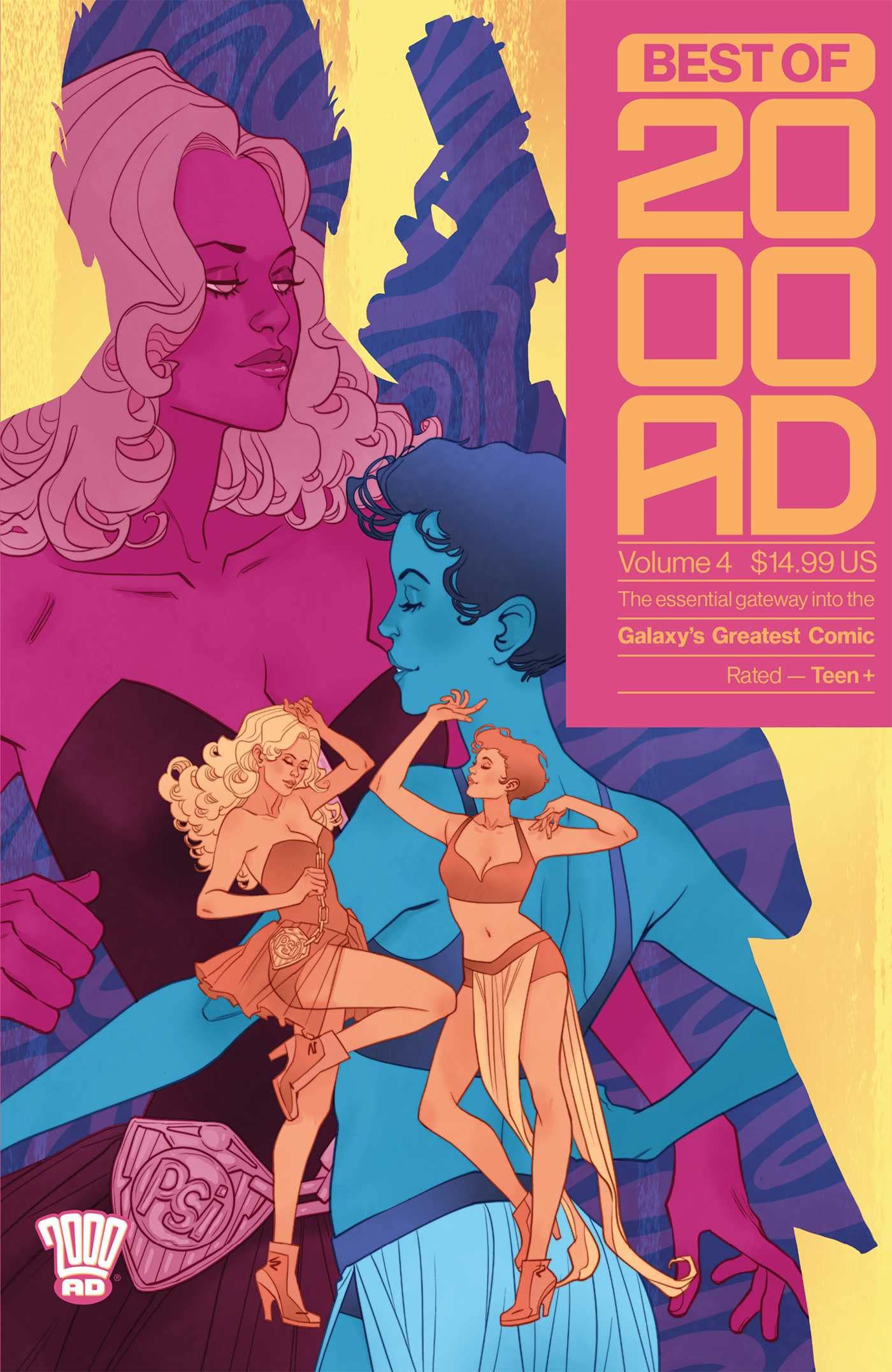 jaquette album Best of 2000 AD Volume 4: The Essential Gateway to the Galaxy's Greatest Comic