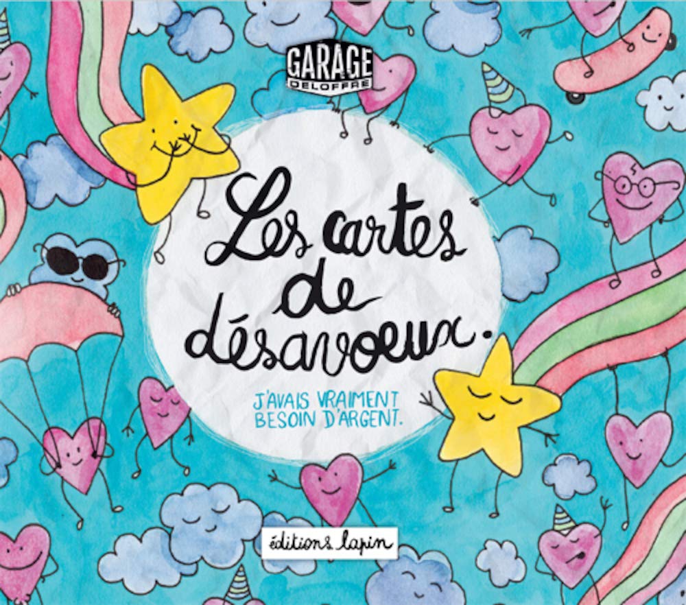 jaquette album Les cartes de désavoeux: J'avais vraiment besoin d'argent