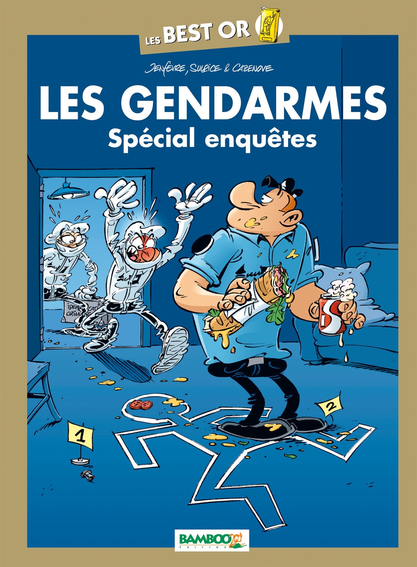 jaquette album Les Gendarmes - Best Or - Spécial enquêtes
