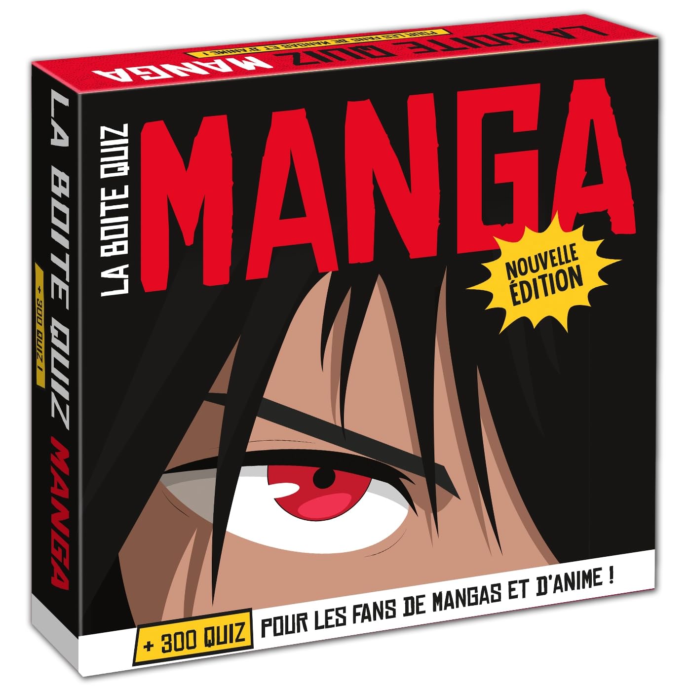 jaquette album La boîte quiz Manga - nouvelle édition: Pour les fans de mangas et d'anime !