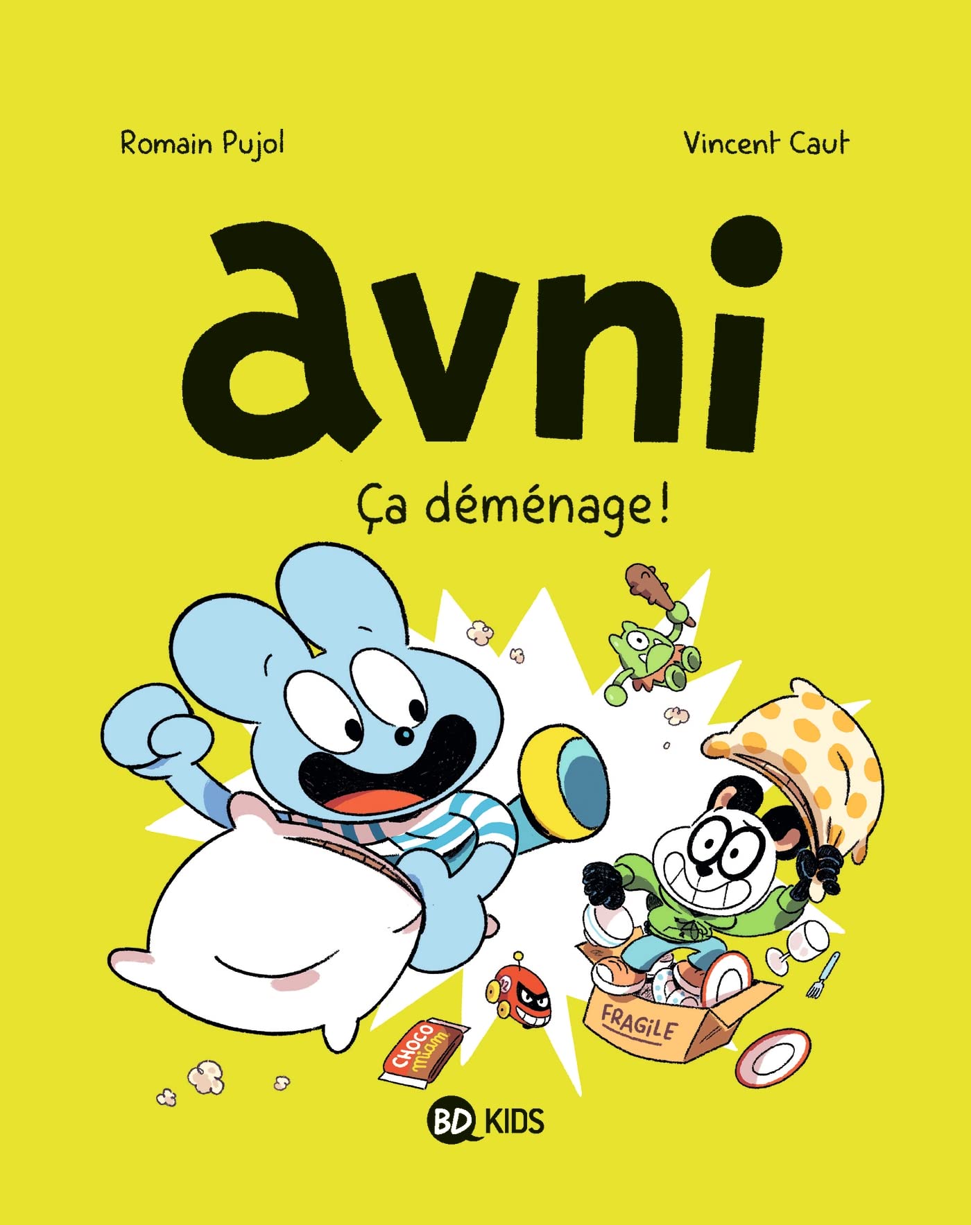 jaquette album Avni, Tome 08: Ça déménage !