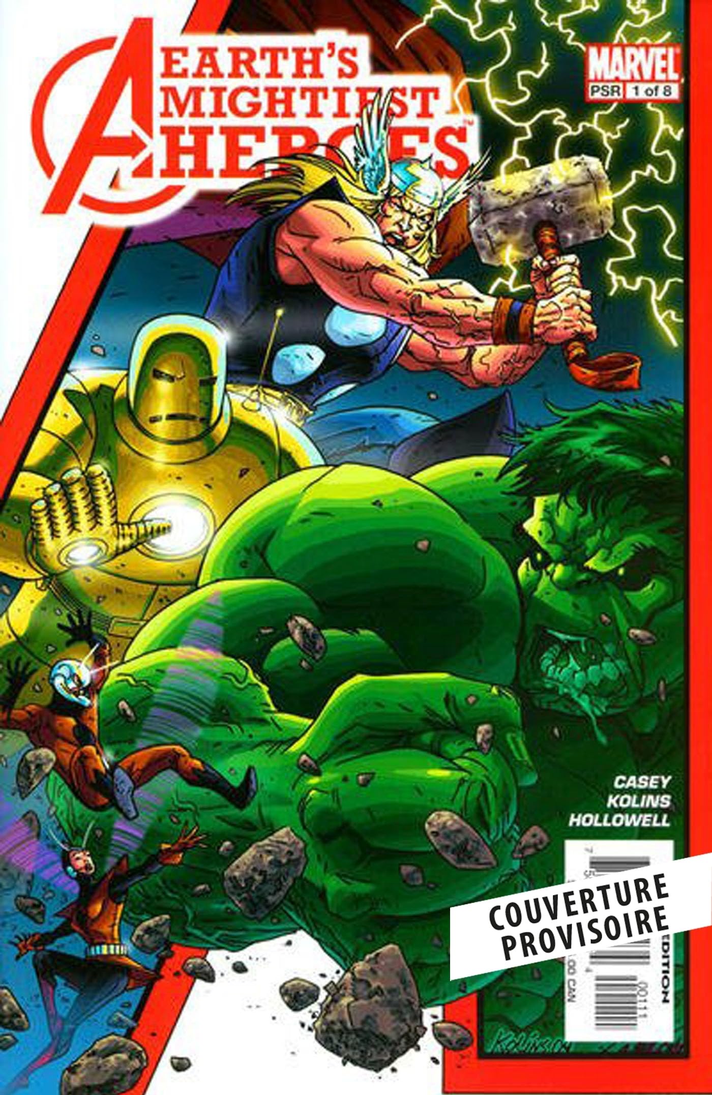 jaquette album Avengers : Earth's mightest heroes + Earth's mightest heroes II
