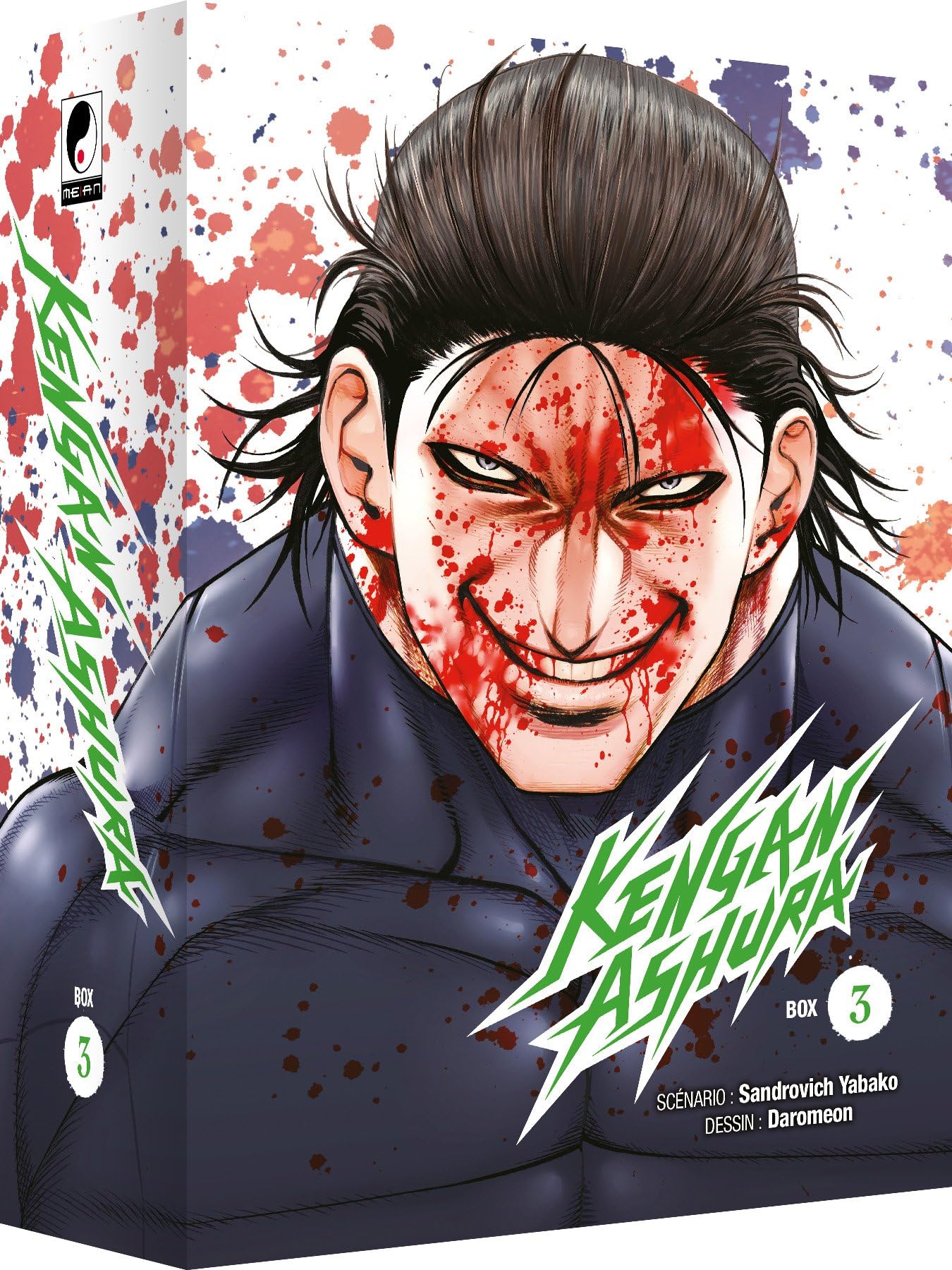 jaquette album Kengan Ashura - Partie 3 - Coffret Collector (tomes 19 à 27)