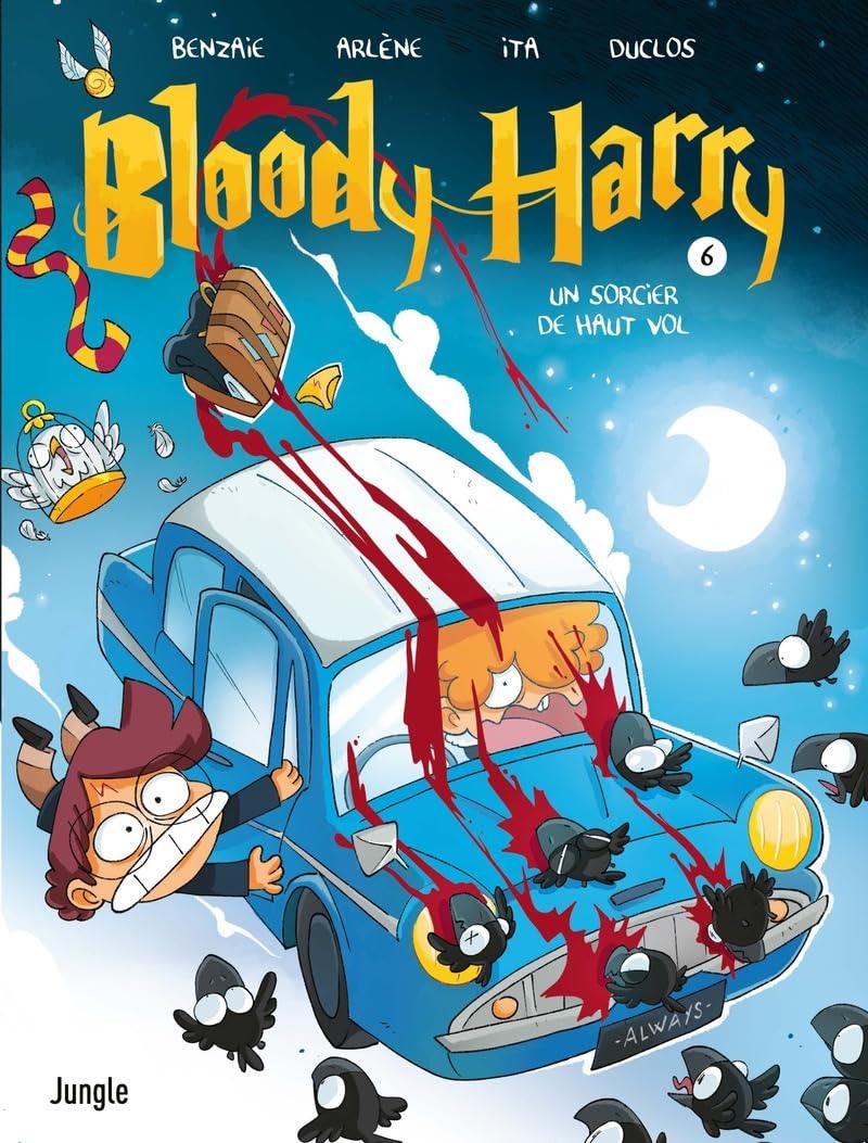jaquette album Bloody Harry - Tome 6 Un sorcier de haut vol (6)